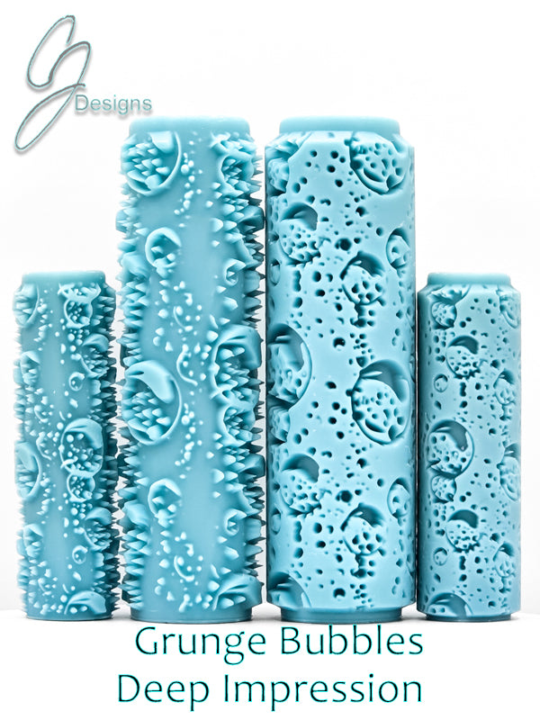 Grunge Bubbles Impression Texture Roller