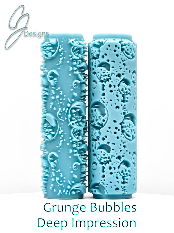 Grunge Bubbles Impression Texture Roller