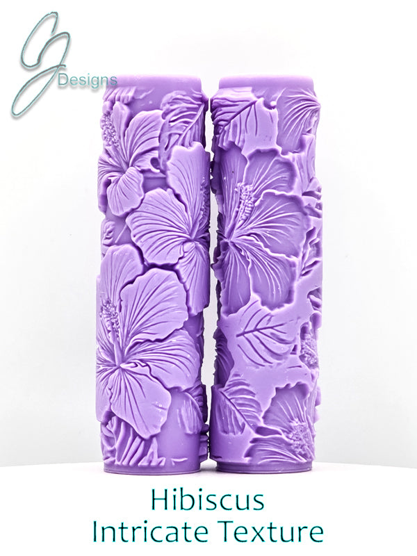 Hibiscus Intricate Detail Texture Roller