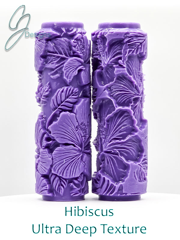 Hibiscus Floral Collection Ultra Deep Texture Roller