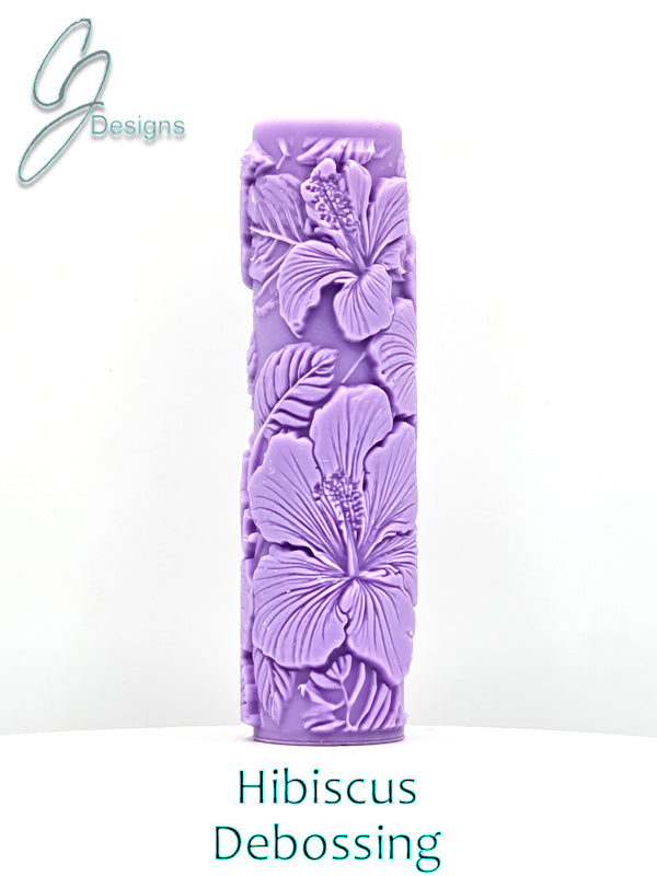 Hibiscus Intricate Detail Texture Roller