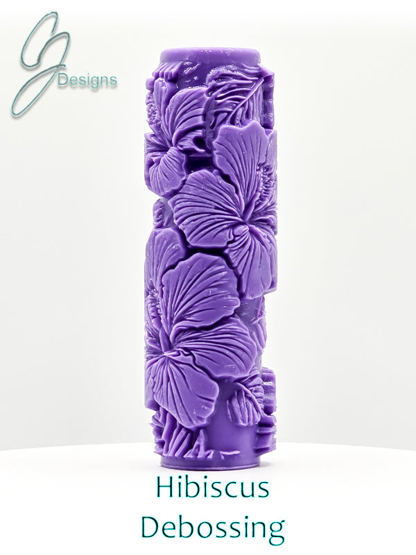 Hibiscus Floral Collection Ultra Deep Texture Roller