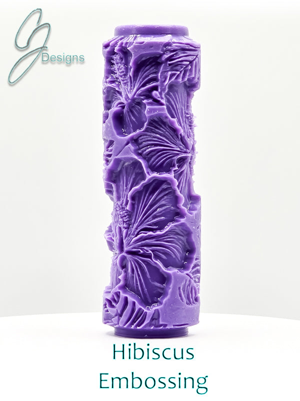 Hibiscus Floral Collection Ultra Deep Texture Roller