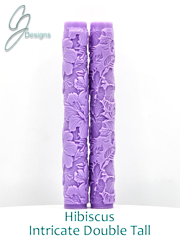 Hibiscus Intricate Detail Texture Roller