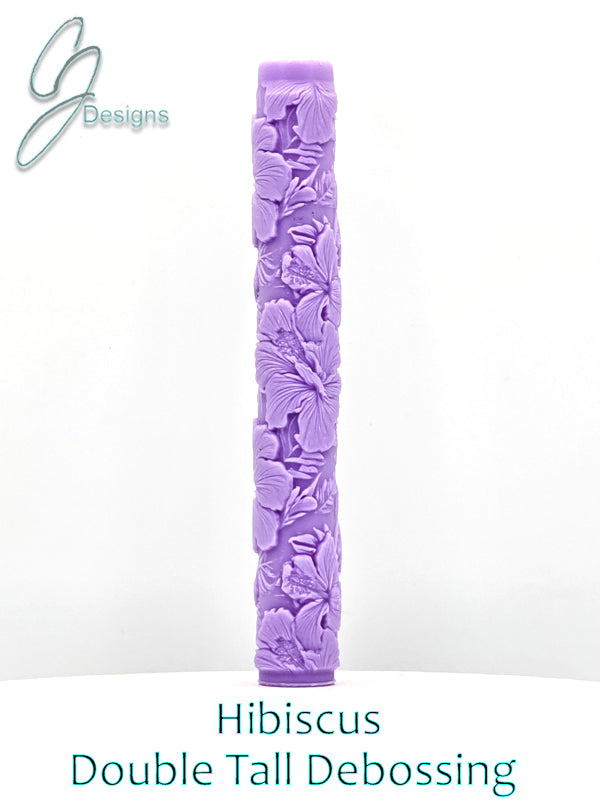 Hibiscus Intricate Detail Texture Roller