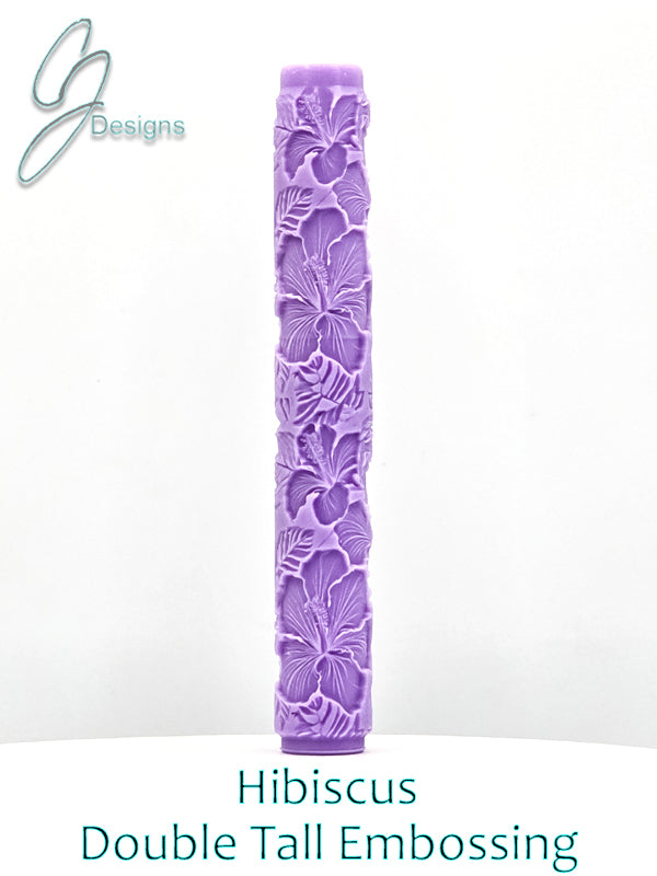 Hibiscus Intricate Detail Texture Roller