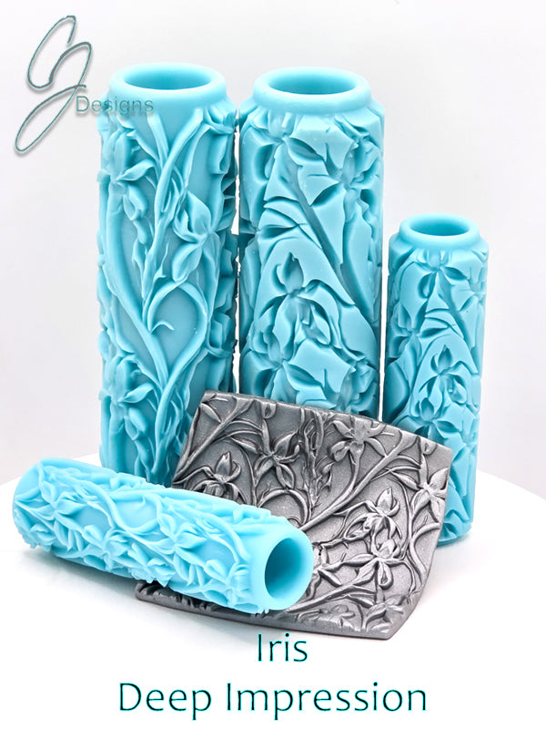 Iris Deep Impression Texture Rollers