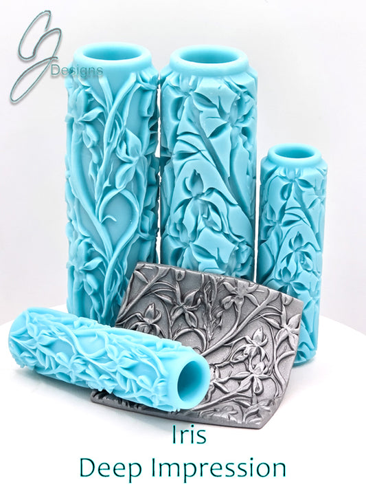 Iris Deep Impression Texture Rollers