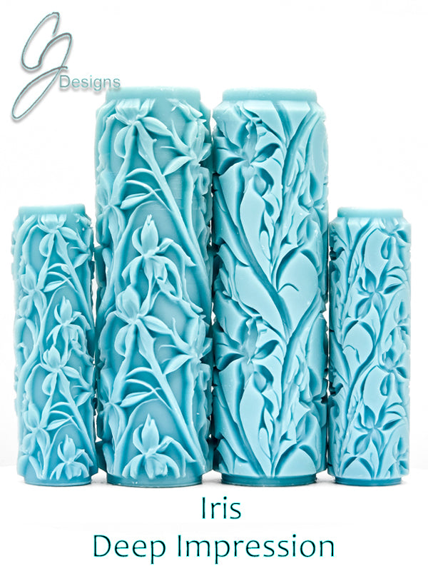 Iris Deep Impression Texture Rollers