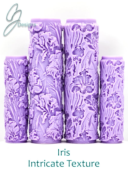 Iris Intricate Detail Texture Roller