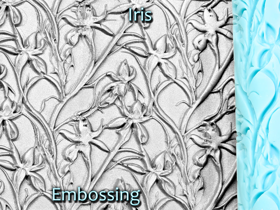 Iris Deep Impression Texture Rollers
