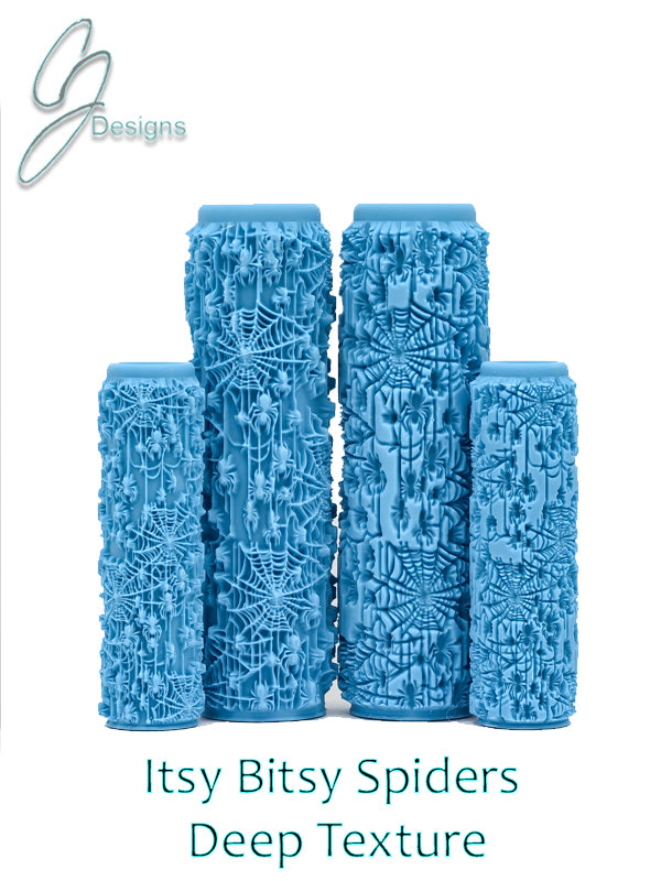 Itsy Bitsy Spiders Deep Impression Texture Roller