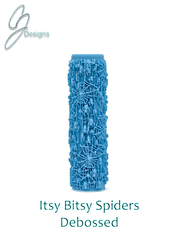 Itsy Bitsy Spiders Deep Impression Texture Roller