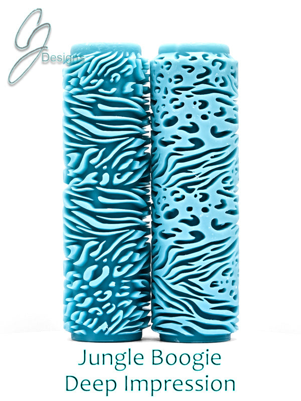Jungle Boogie Deep Impression Texture Rollers