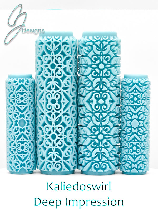 Kaliedoswirl Deep Impression Texture Rollers