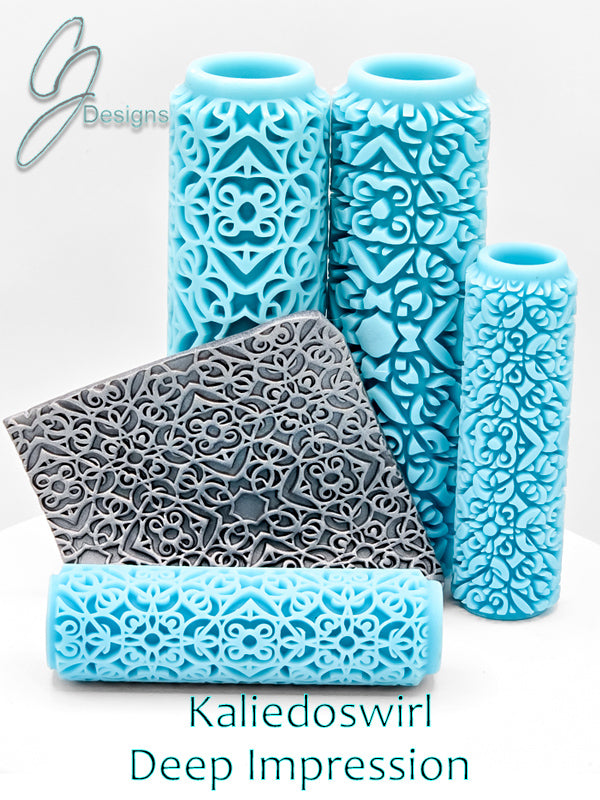 Kaliedoswirl Deep Impression Texture Rollers