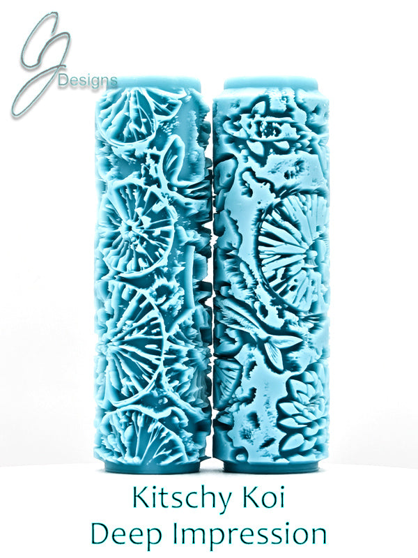 Kitschy Koi Deep Impression Texture Rollers