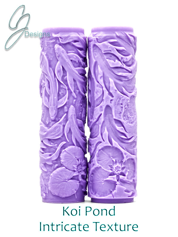 Koi Pond Intricate Detail Texture Roller