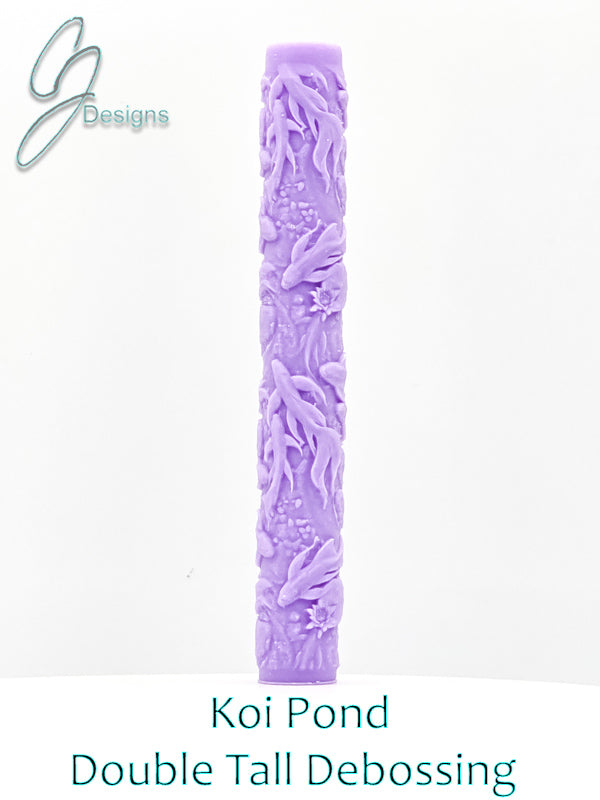 Koi Pond Intricate Detail Texture Roller