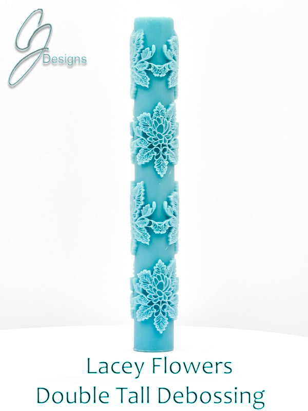 Lacey Flowers Deep Impression Texture Rollers
