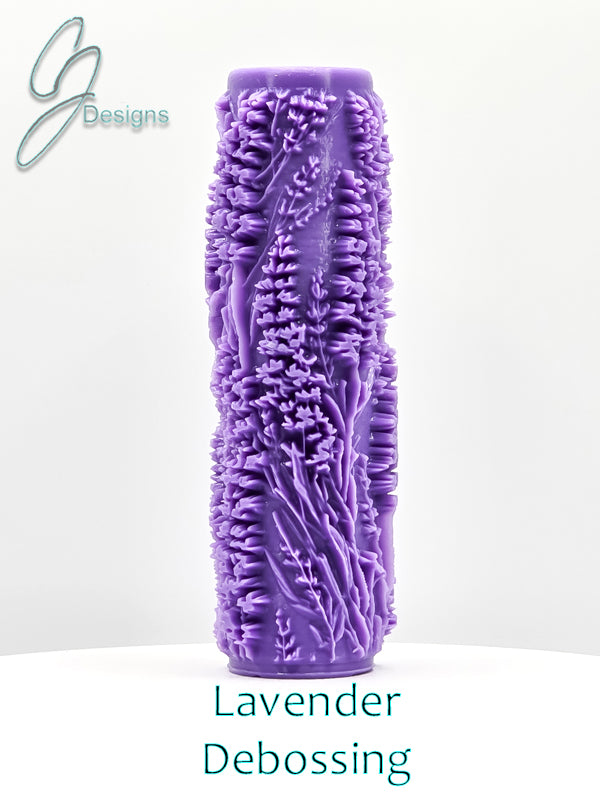 Lavender Floral Collection Ultra Deep Texture Roller