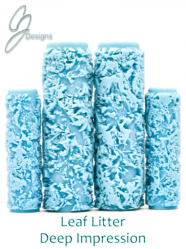 Leaf Litter Deep Impression Texture Roller