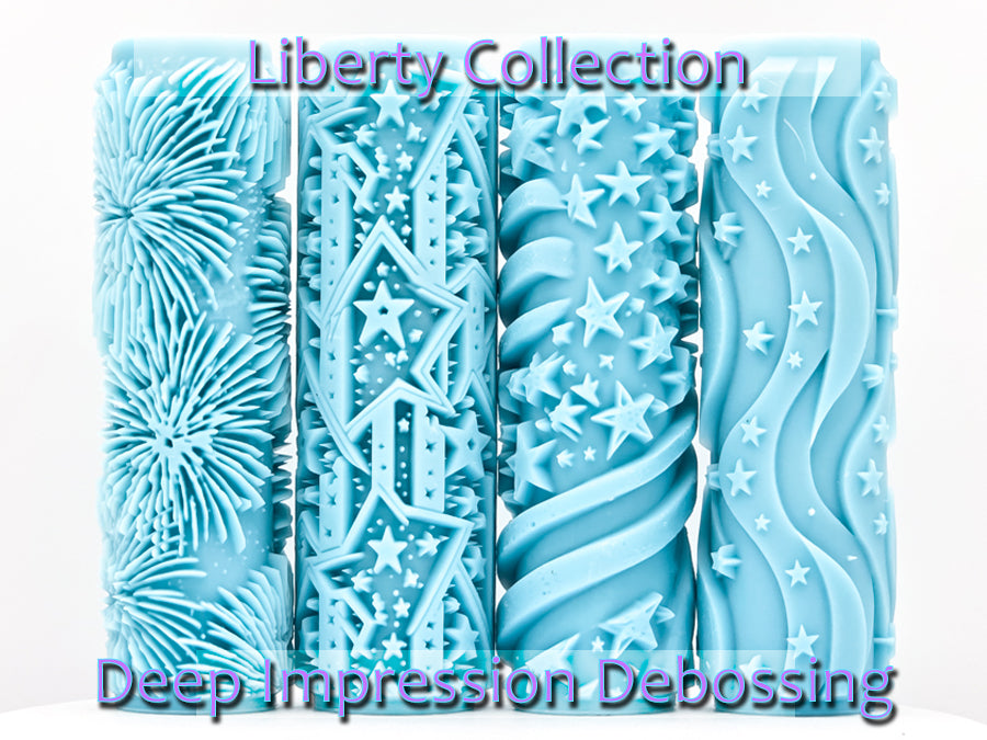 Liberty Collection Deep Impression Texture Rollers