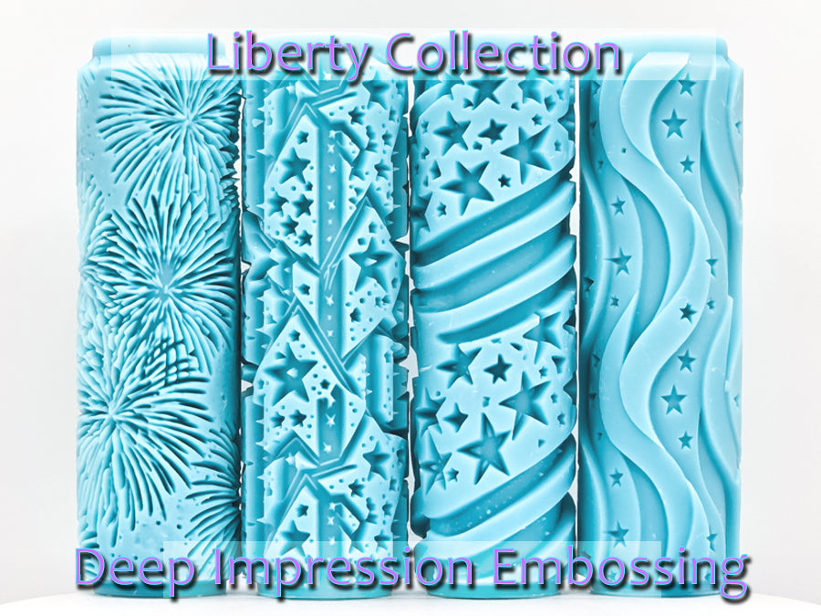 Liberty Collection Deep Impression Texture Rollers