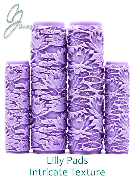 Lily Pads Intricate Detail Texture Roller