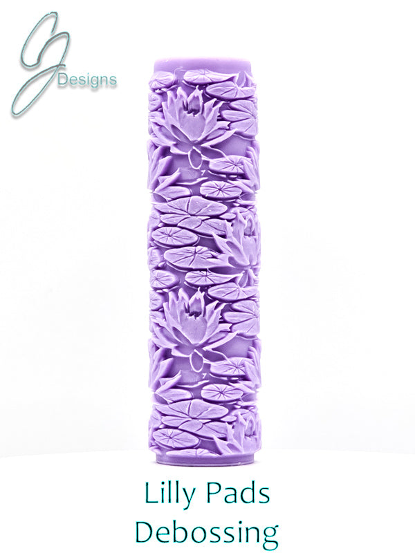 Lilly Pads Intricate Detail Texture Roller