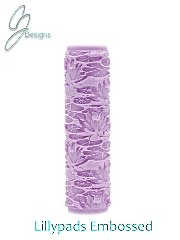 Lilly Pads Intricate Detail Texture Roller