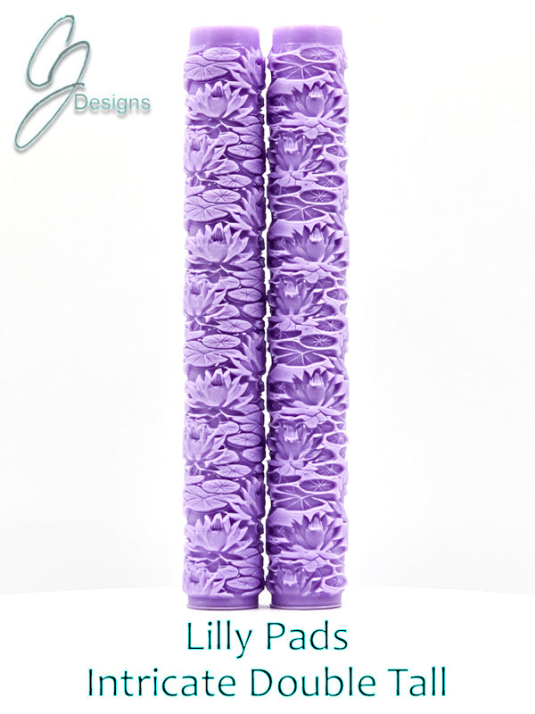 Lilly Pads Intricate Detail Texture Roller
