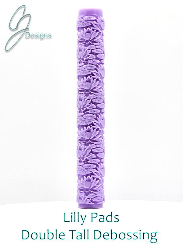 Lilly Pads Intricate Detail Texture Roller