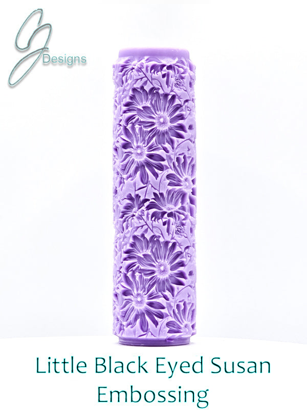 Little Black Eyed Susan Intricate Detail Texture Roller