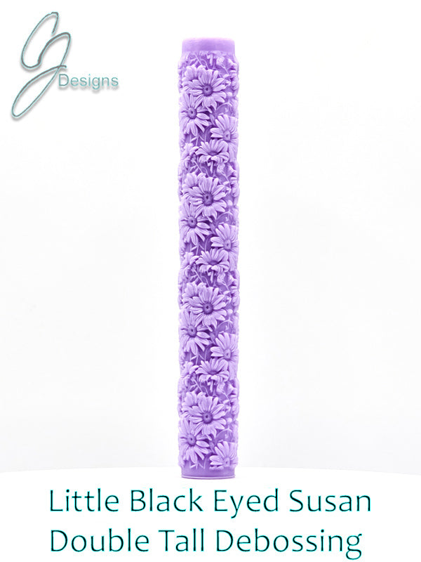 Little Black Eyed Susan Intricate Detail Texture Roller