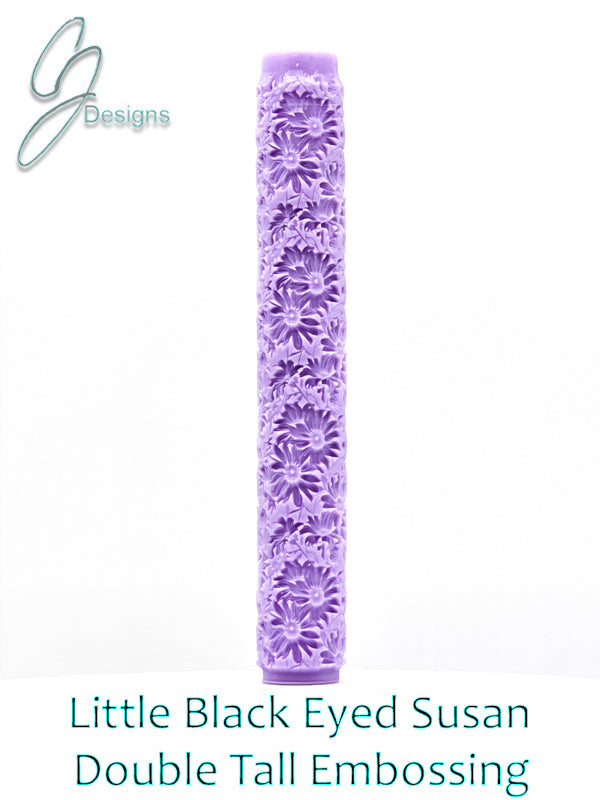 Little Black Eyed Susan Intricate Detail Texture Roller