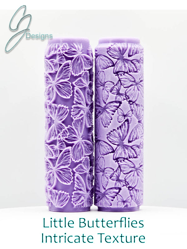 Little Butterflies Intricate Detail Texture Roller with DoubleTall Option