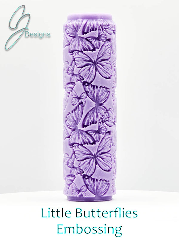 Little Butterflies Intricate Detail Texture Roller with DoubleTall Option