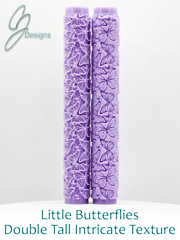 Little Butterflies Intricate Detail Texture Roller with DoubleTall Option