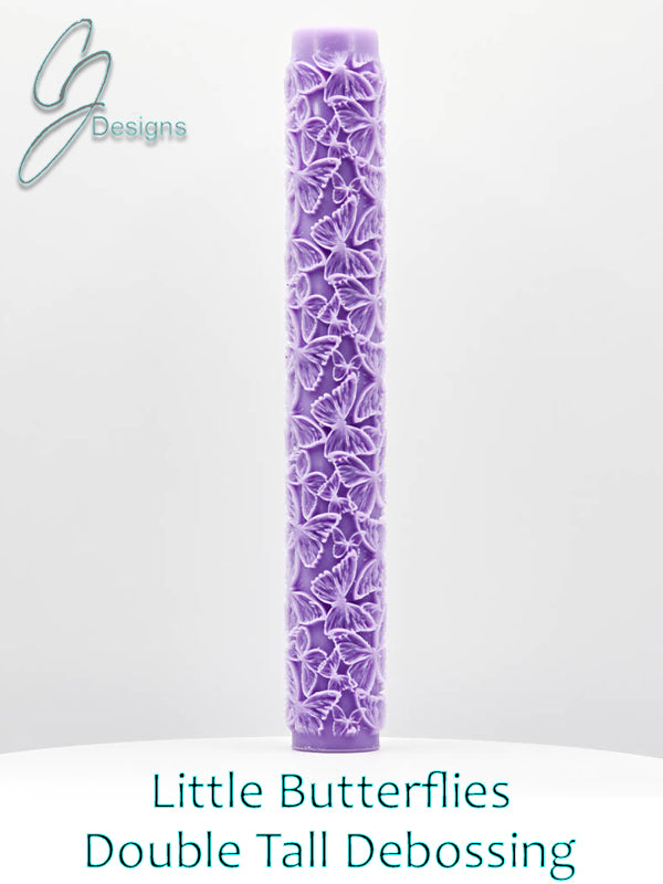 Little Butterflies Intricate Detail Texture Roller with DoubleTall Option
