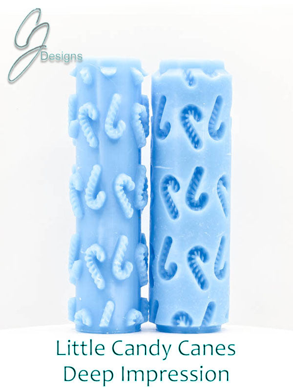 Little Candy Canes Deep Impression Texture Roller