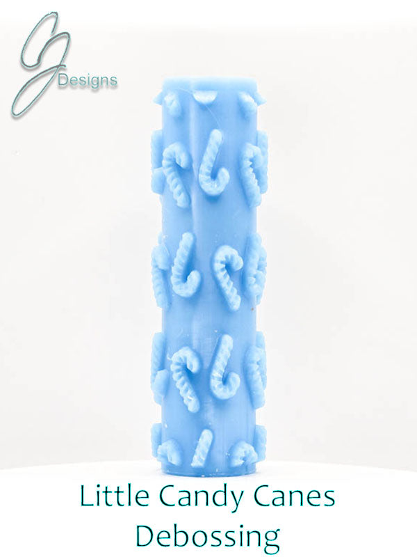 Little Candy Canes Deep Impression Texture Roller