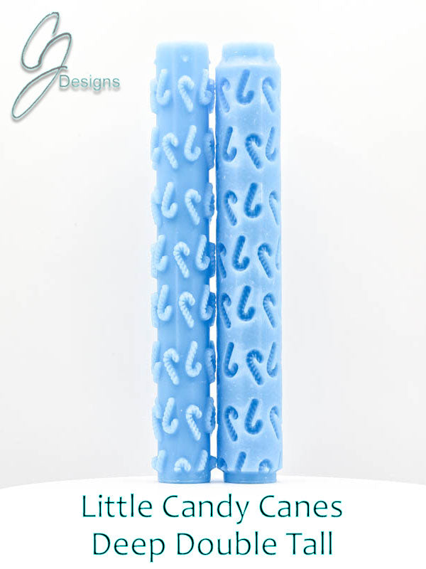 Little Candy Canes Deep Impression Texture Roller