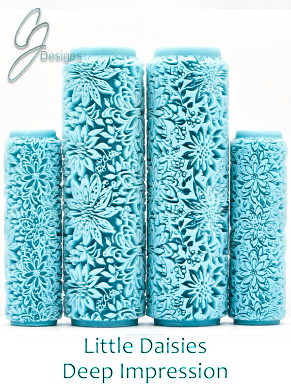 Little Daisies Deep Impression Texture Rollers