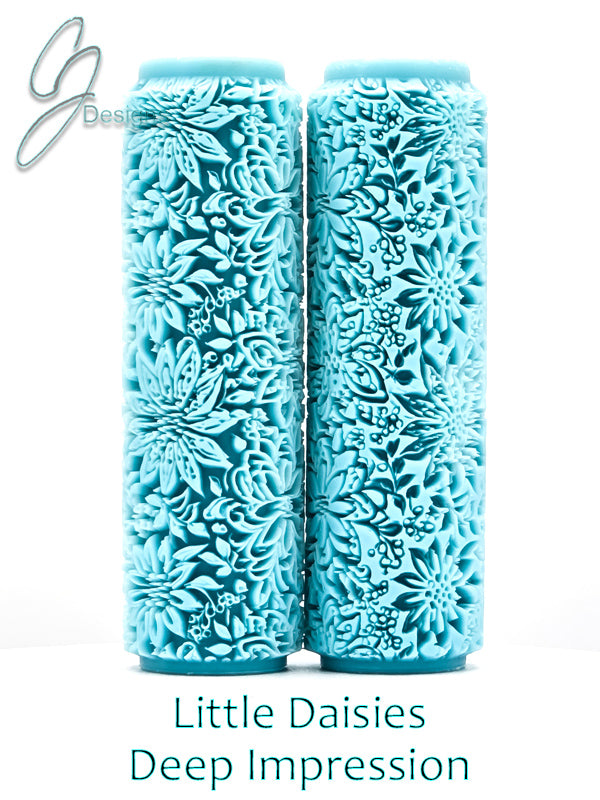 Little Daisies Deep Impression Texture Rollers