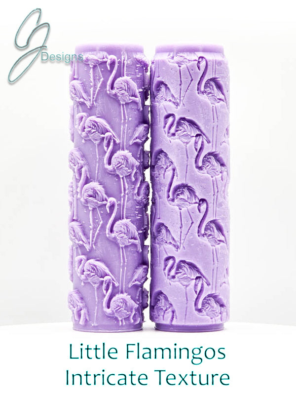 Little Flamingos Intricate Detail Texture Roller