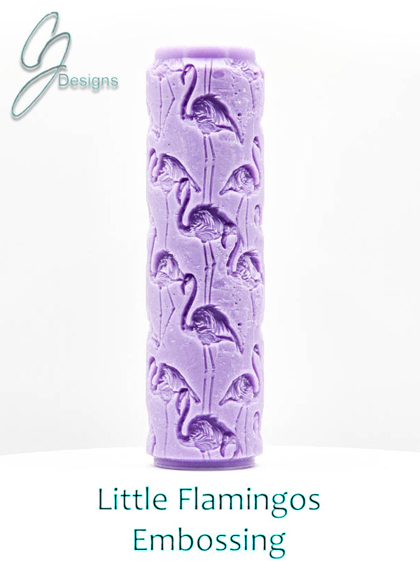 Little Flamingos Intricate Detail Texture Roller