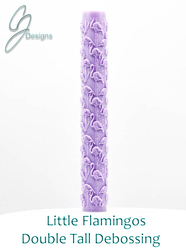 Little Flamingos Intricate Detail Texture Roller
