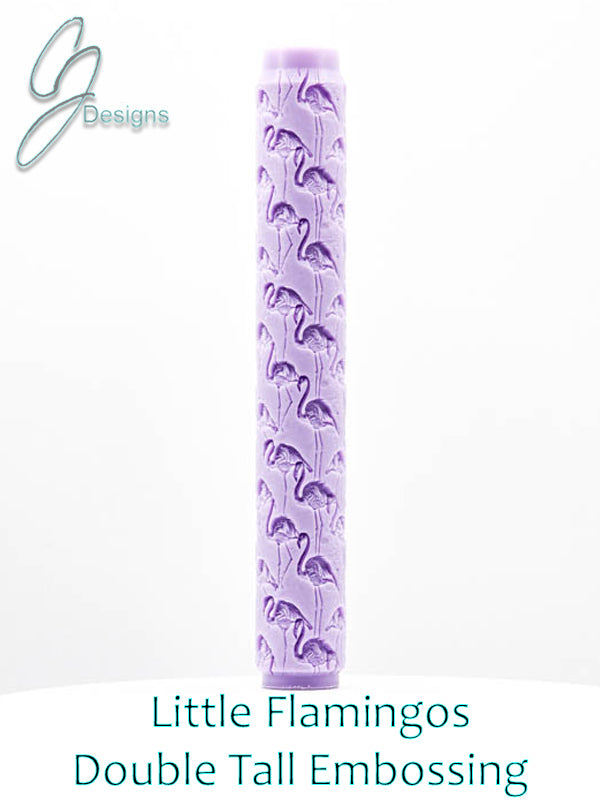 Little Flamingos Intricate Detail Texture Roller