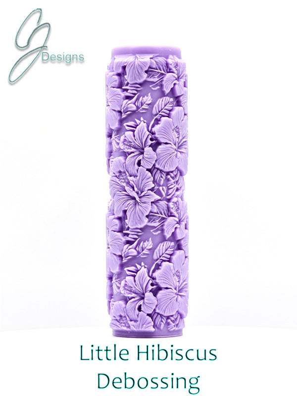 Little Hibiscus Intricate Detail Texture Roller